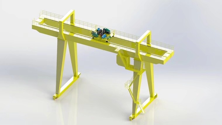 MGA型32/5到50/10噸吊鉤雙梁門(mén)式起重機(jī)